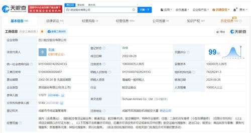 四川航空資本擴容至106億，深耕票務代理服務新布局